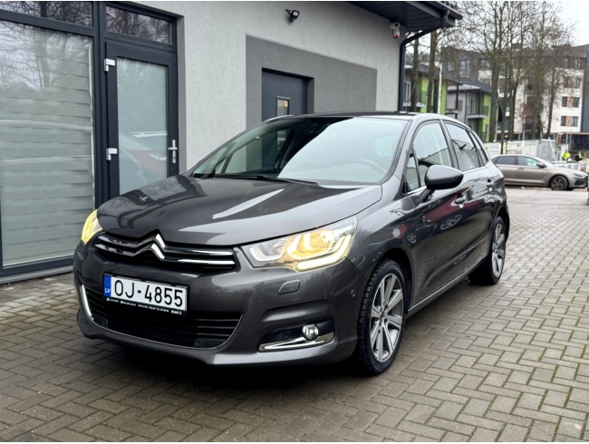 Citroen C4, 1.2 benīns 96kw, Automāts, 166900km, 03.2018.g