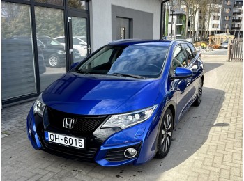 Honda Civic Tourer, 1.8 benzīns 104kw, Automāts, 169700km, 04.2015.g