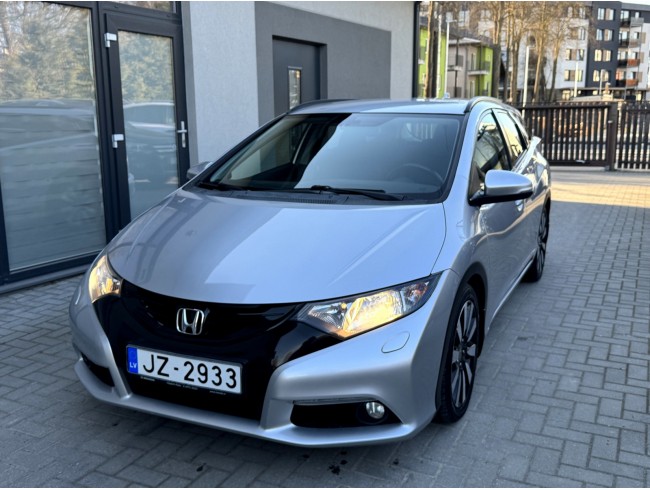 Honda Civic Tourer, 1.8 benzīns 104kw, Automāts, 168200km, 03.2015.g