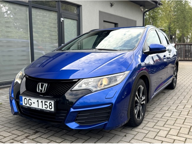 Honda Civic Tourer Facelift, 1.8 benzīns 104kw, 175400km, 11.2015.g