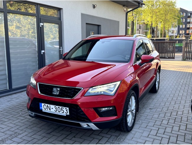 Seat Ateca, 1.4 benzīns 110kw, Automāts, 4x4 pilnpiedziņa,  202100km, 03.2018.g