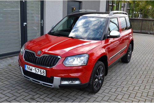 Skoda Yeti, 1.8 benzīns 112kw, Automāts, 4x4 pilnpiedziņa, 109200km, 05.2014.g