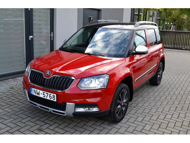 Skoda Yeti, 1.8 benzīns 112kw, Automāts, 4x4 pilnpiedziņa, 109200km, 05.2014.g