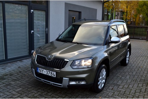 Škoda Yeti, 1.8 benzīns 112kw, 4x4 pilnpiedziņa, Automāts, 99300km, 10.2014.g