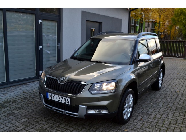 Škoda Yeti, 1.8 benzīns 112kw, 4x4 pilnpiedziņa, Automāts, 99300km, 10.2014.g