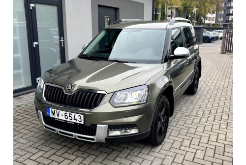 Skoda Yeti, 2.0 dīzelis 103kw, 4x4 pilnpiedziņa, 267300km, 06.2015.g