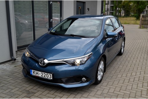 Toyota Auris, 1.6 benzīns 97kw, 6-ātrumi, 204800km, 03.2016.g